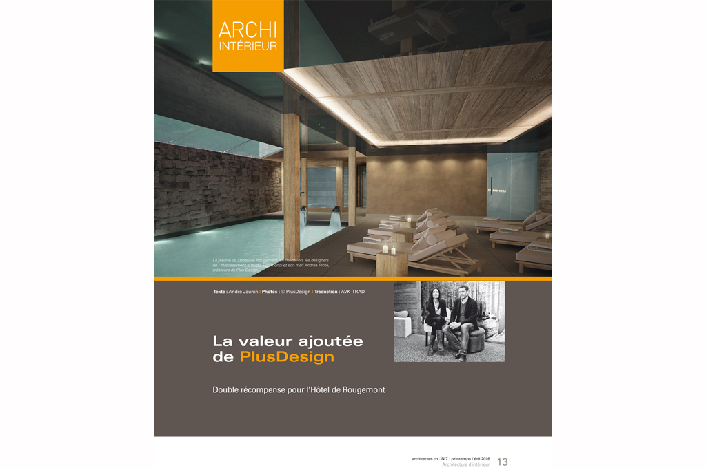 Architectes.ch Magazine n.7/2016